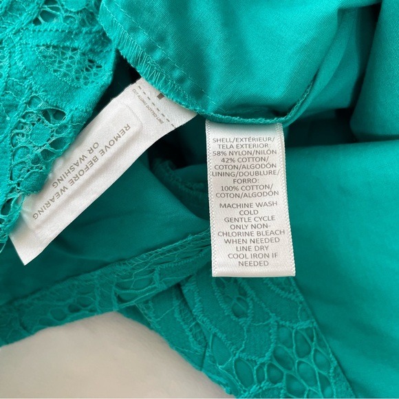 LOFT Green Pencil Skirt Knee-Length Workwear - Picture 6 of 9